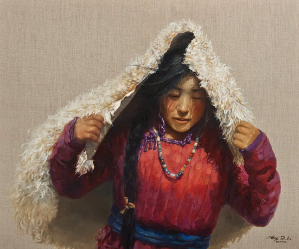 Donna Zhang artwork 'Keeping Warm' at White Rock Gallery