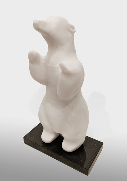 Herb Latreille artwork 'Herb Latreille - "Standing Polar Bear"' at White Rock Gallery