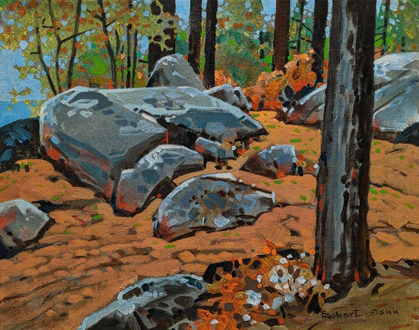Robert Genn artwork 'Park, Haliburton (1988)' at White Rock Gallery