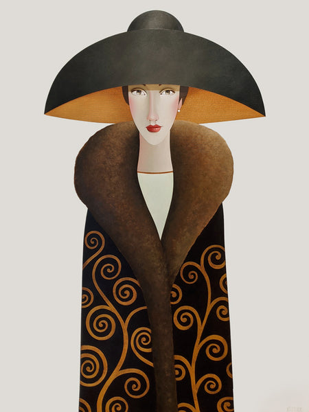 Danny McBride artwork 'Camille' at White Rock Gallery