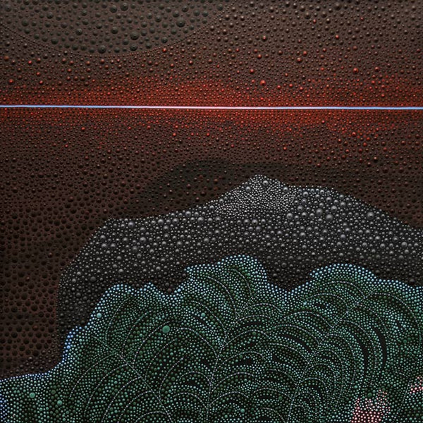Ewa Tarsia artwork 'And the Night Comes to Mount Temehani II' at White Rock Gallery