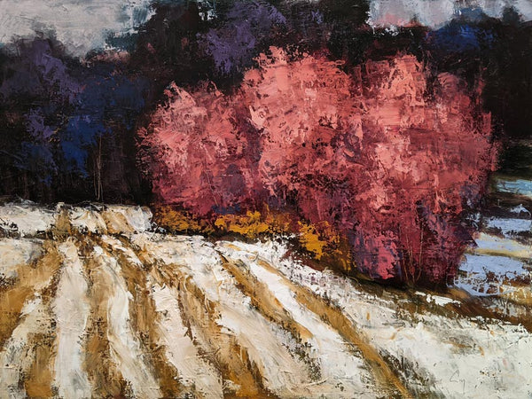 Robert P. Roy artwork 'Chemin de la Riviere Delisle' at White Rock Gallery
