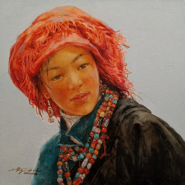 Donna Zhang artwork 'On a Casual Summer Day - No 2' at White Rock Gallery