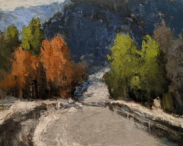 Robert P. Roy artwork 'Sentier - Laurentides' at White Rock Gallery