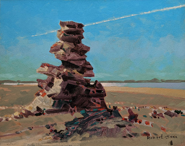 Robert Genn artwork 'Indicators, Resolute Bay, Cornwallis Island (Nunavut) (2000)' at White Rock Gallery
