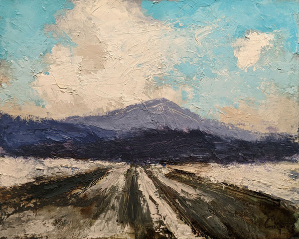 Robert P. Roy artwork 'Chemin Bordeleau-Mt Owl's Head' at White Rock Gallery