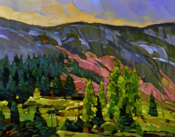 Graeme Shaw artwork 'Interior Hillside View' at White Rock Gallery
