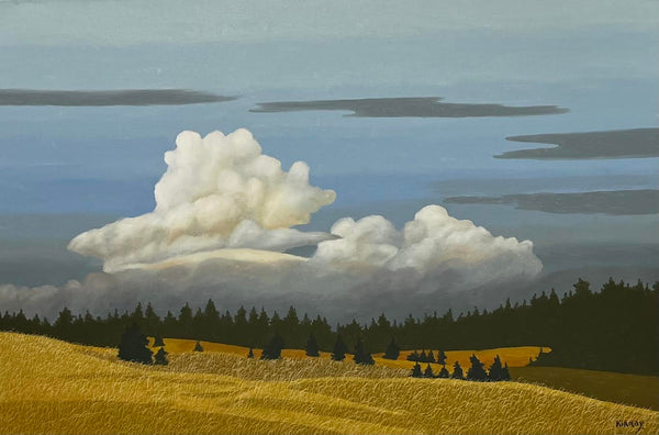 Ken Kirkby artwork 'Autumn Sky' at White Rock Gallery