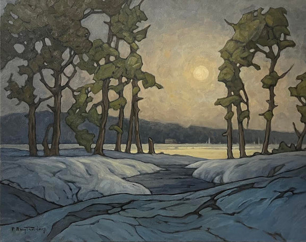 Phil Buytendorp artwork 'Early Snow' at White Rock Gallery