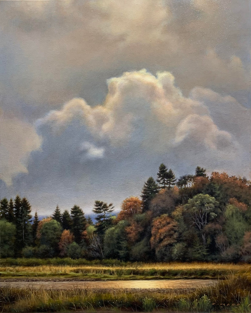 Ray Ward artwork 'Autumn River Light' at White Rock Gallery