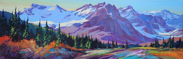 David Langevin artwork 'Now there is a road there' at White Rock Gallery