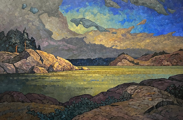 Phil Buytendorp artwork 'A Passing Bluster' at White Rock Gallery
