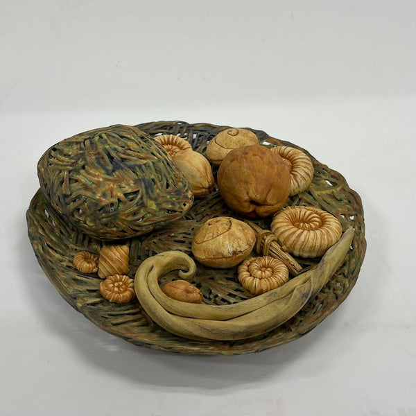 Laurie Rolland artwork 'LR-289 - Nest Cargo still life' at White Rock Gallery