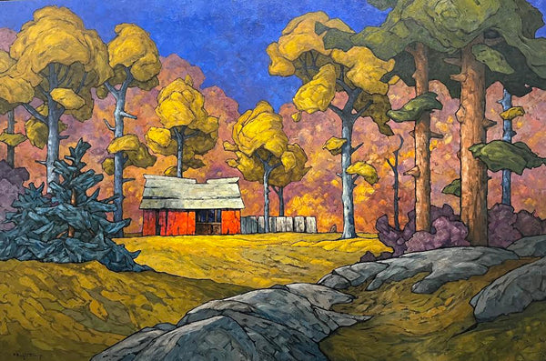 Phil Buytendorp artwork 'Cairboo History' at White Rock Gallery