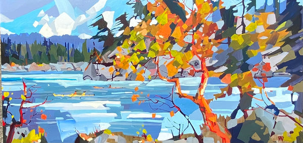 Rick Bond artwork 'Smuggler Cove' at White Rock Gallery