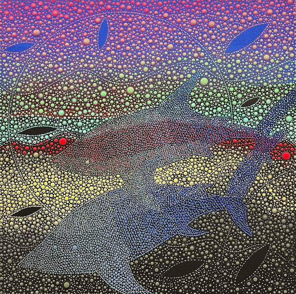 Ewa Tarsia artwork 'Ewa Tarsia - "Fins are Used for Shark Fin Soup 2"' at White Rock Gallery