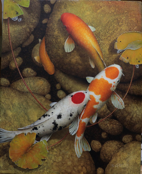 Terry Gilecki artwork 'Terry Gilecki - "The View from Above"' at White Rock Gallery