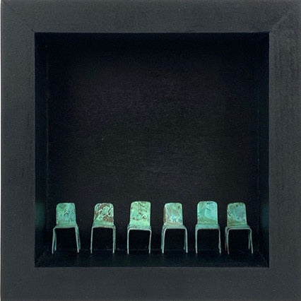 Janis Woode artwork 'Janis Woode - "The waiting Room"' at White Rock Gallery