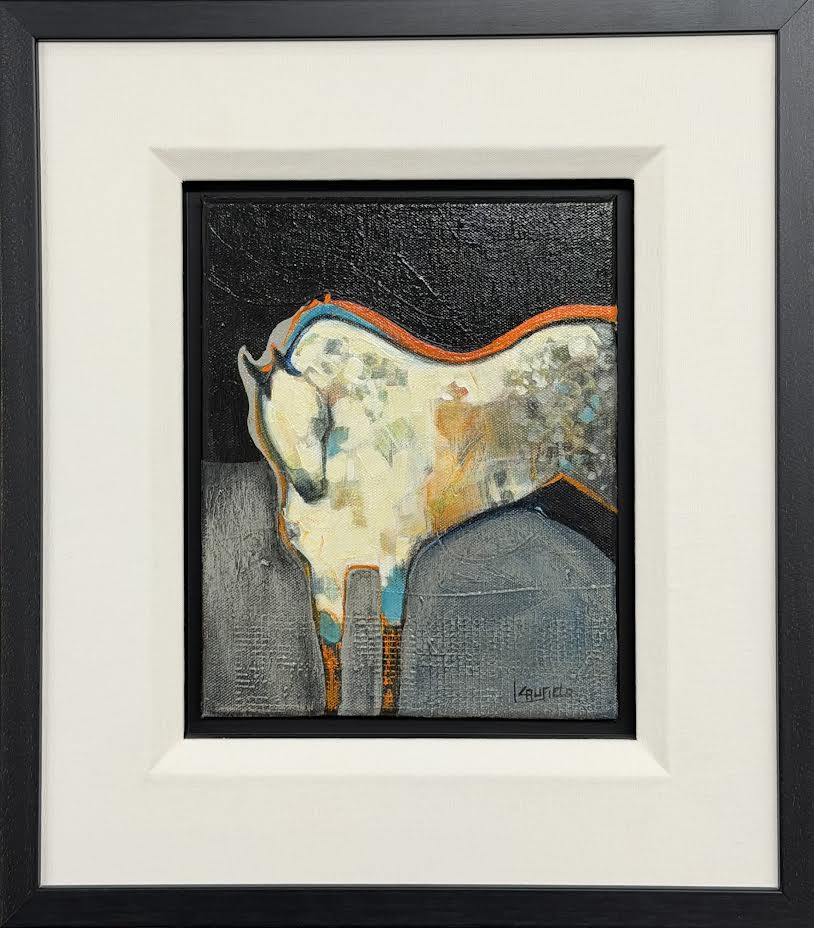 Lee Caufield artwork 'Dapper Grey' at White Rock Gallery