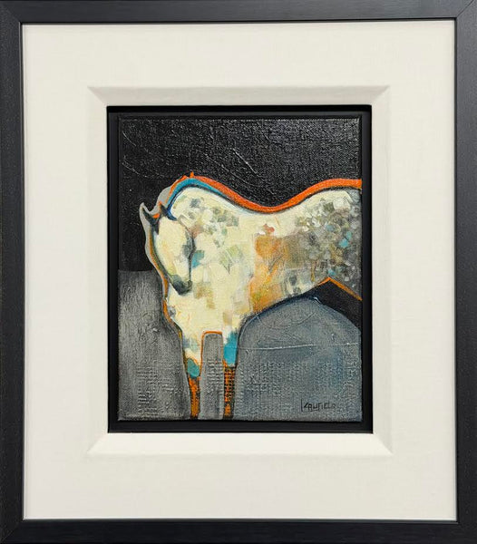 Lee Caufield artwork 'Dapper Grey' at White Rock Gallery