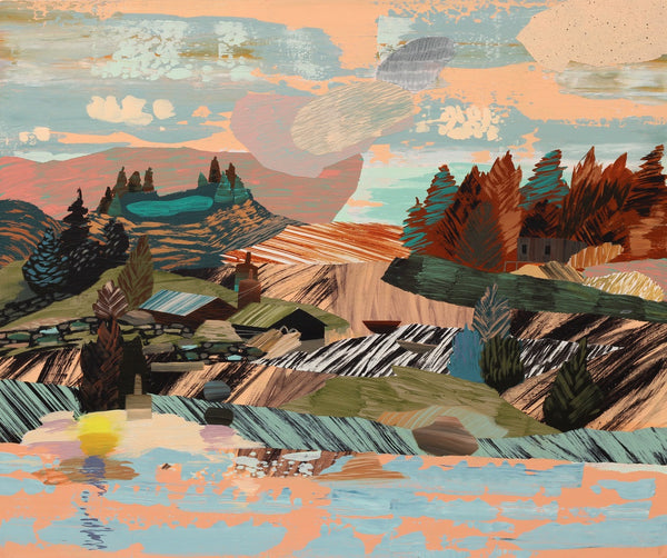Meghan Hildebrand artwork 'We Decided to Stay' at White Rock Gallery