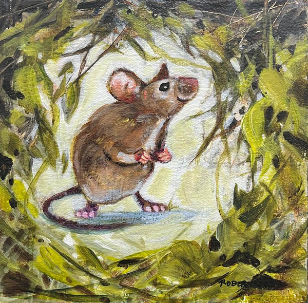 Janice Robertson artwork 'Janice Robertson - "Field Mouse I"' at White Rock Gallery