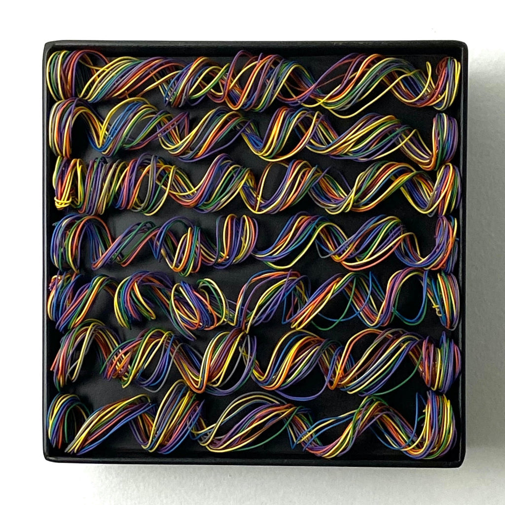 Janis Woode artwork 'Conversations Past' at White Rock Gallery