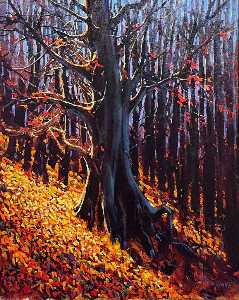 Michael O'Toole artwork 'The Old Timer' at White Rock Gallery