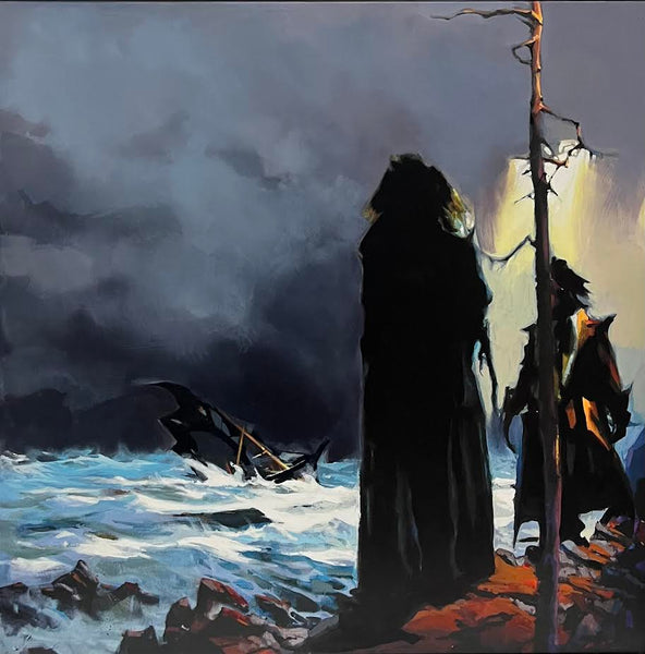Michael O'Toole artwork 'Untitled Shipwreck' at White Rock Gallery