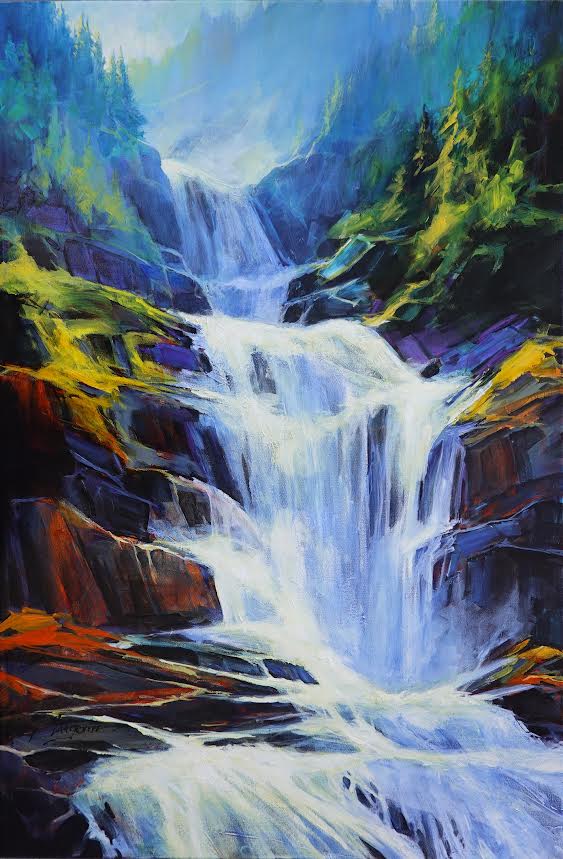 David Langevin artwork 'David Langevin - "Backwards"' at White Rock Gallery