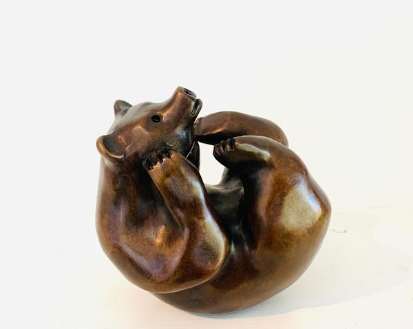 Cathryn Jenkins artwork 'Thinkin' About Salmon' at White Rock Gallery