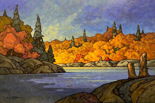 Phil Buytendorp artwork 'October Channel' at White Rock Gallery