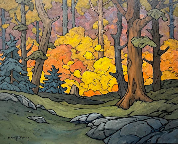 Phil Buytendorp artwork 'Fall Glade' at White Rock Gallery