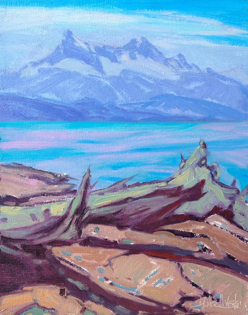 Dominik J. Modlinski artwork 'Mount Arrowsmith' at White Rock Gallery