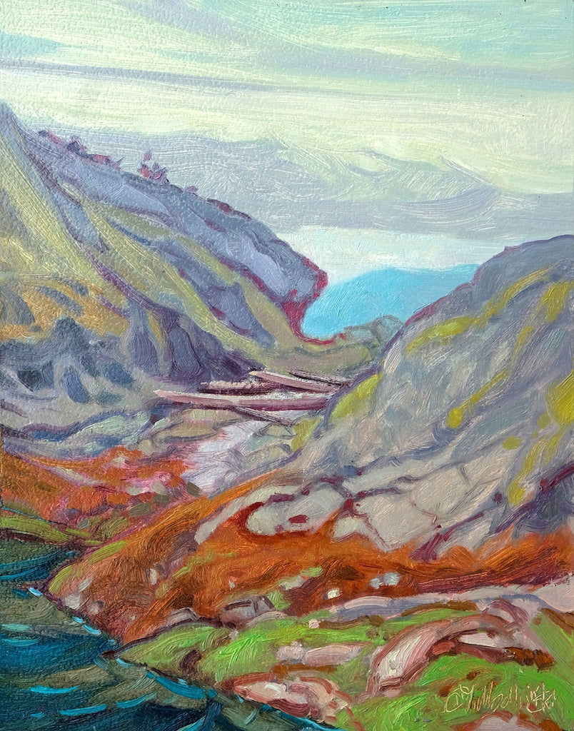 Dominik J. Modlinski artwork 'Ocean Inlet' at White Rock Gallery