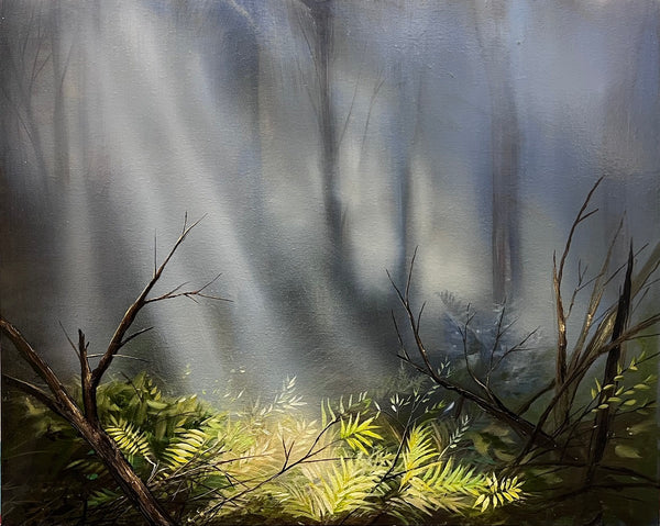 Richard Cole artwork 'Forest Floor 2' at White Rock Gallery
