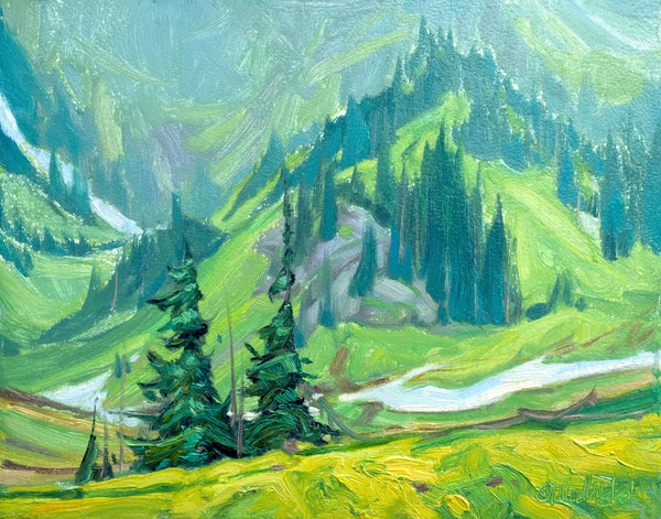 Dominik J. Modlinski artwork 'Journey into the Alpine' at White Rock Gallery