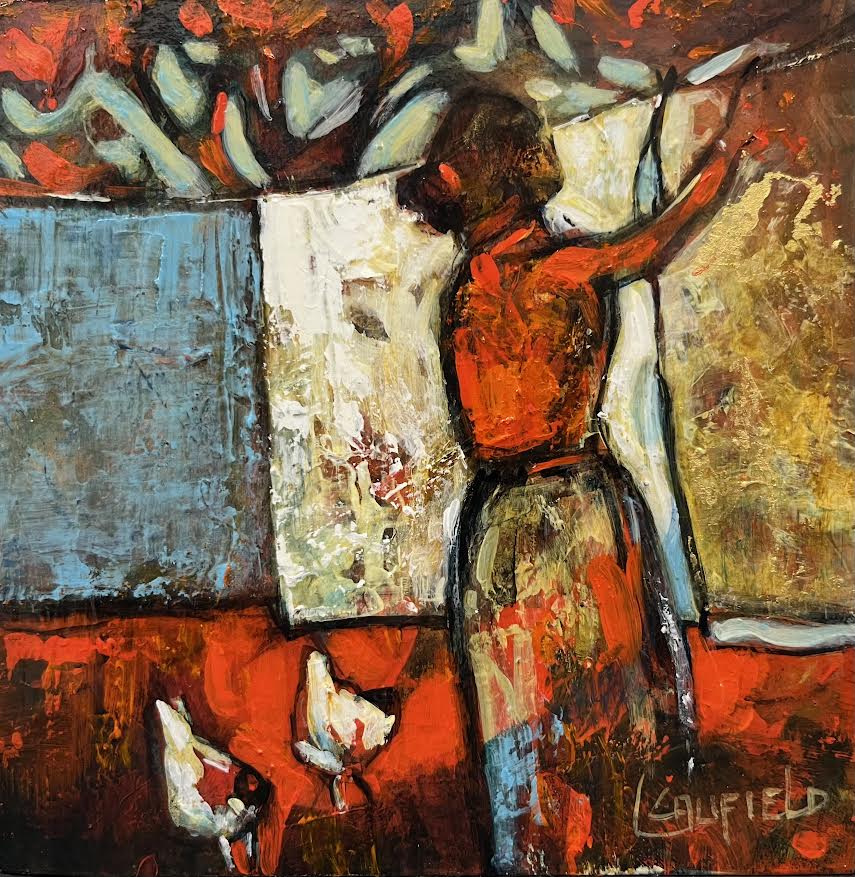 Lee Caufield artwork 'Bonds' at White Rock Gallery