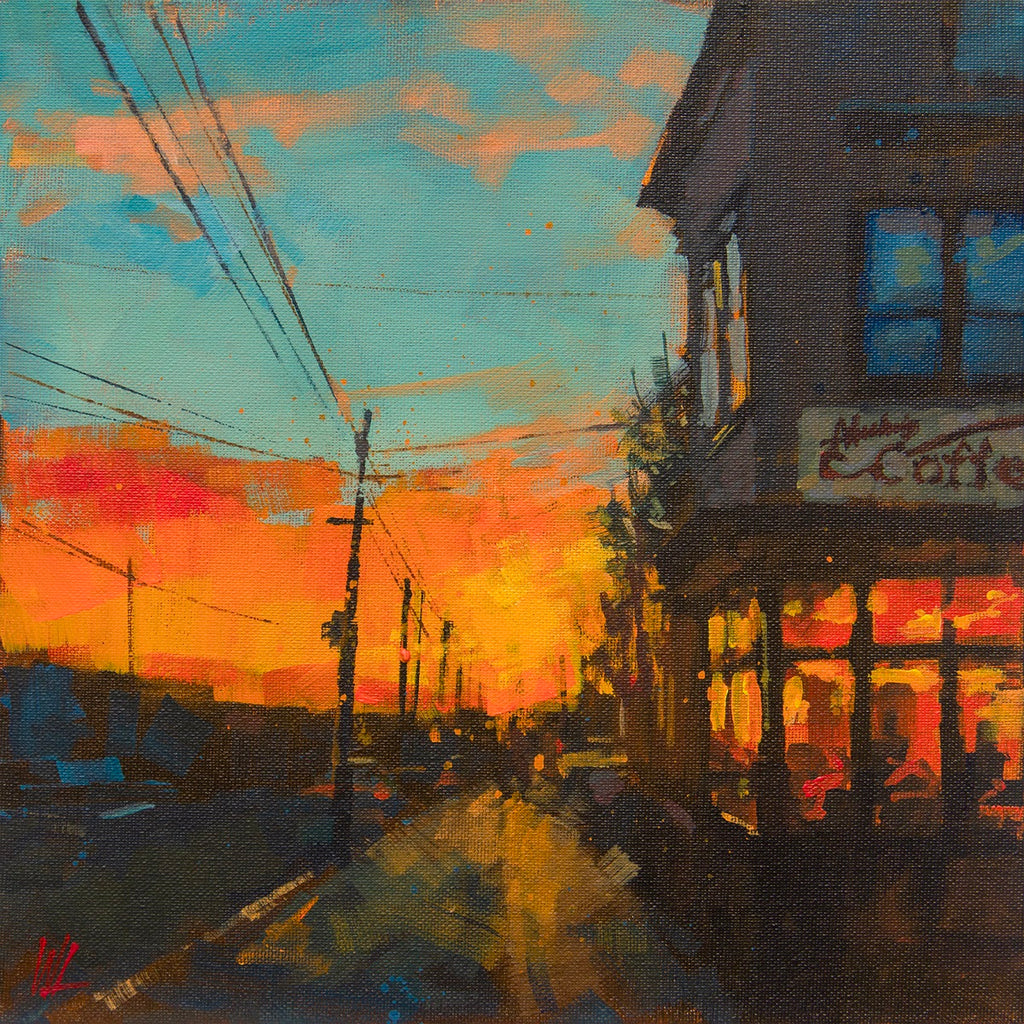William Liao artwork 'Early Light' at White Rock Gallery