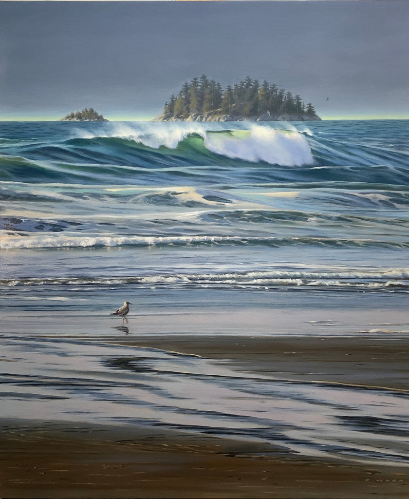 Ray Ward artwork 'Storm Front Passing' at White Rock Gallery