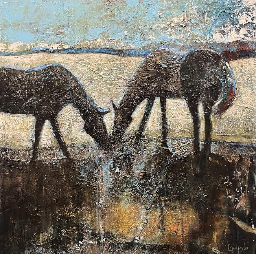 Lee Caufield artwork 'Long Range' at White Rock Gallery