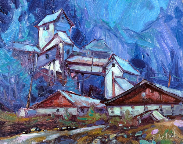 Dominik J. Modlinski artwork 'Where Light Cannot Follow-Sandon' at White Rock Gallery