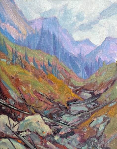 Dominik J. Modlinski artwork 'Turning Season, Rocky Mountains' at White Rock Gallery