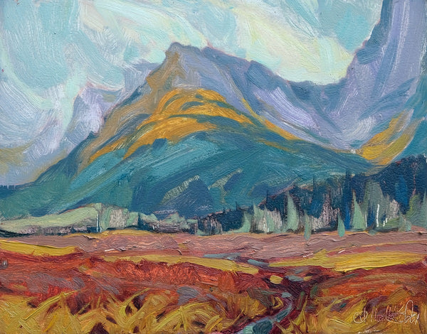 Dominik J. Modlinski artwork 'Above the Tree Line Rocky Mountains' at White Rock Gallery