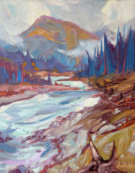 Dominik J. Modlinski artwork 'Silver Journey' at White Rock Gallery