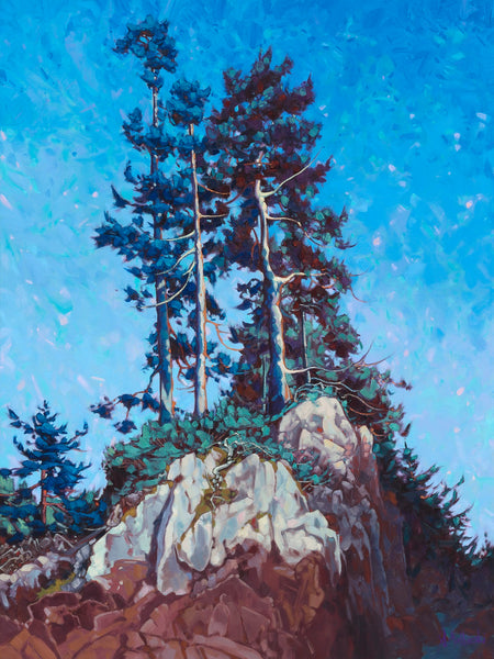 Dominik J. Modlinski artwork 'Coastal Blues' at White Rock Gallery