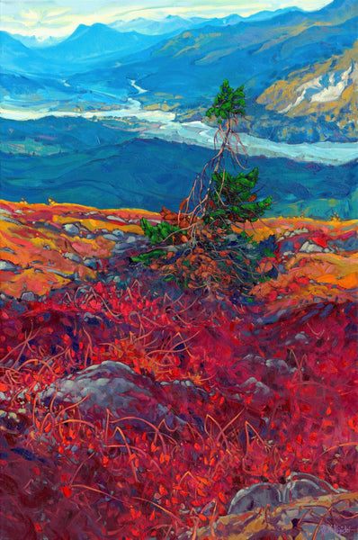 Dominik J. Modlinski artwork 'Crimson Odyssey' at White Rock Gallery
