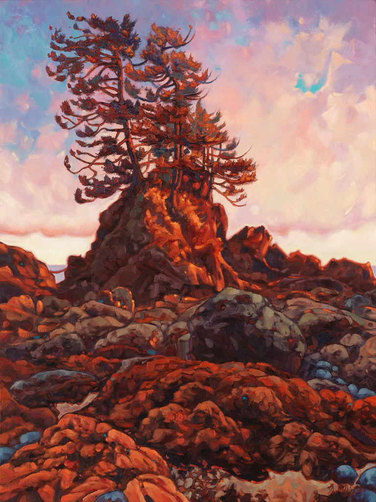 Dominik J. Modlinski artwork 'Dominik J. Modlinski - "Palmerston Beach"' at White Rock Gallery