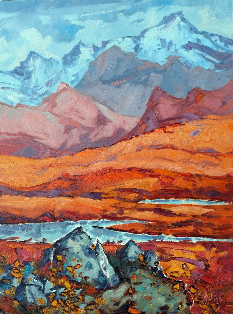 Dominik J. Modlinski artwork 'Alaska Range' at White Rock Gallery