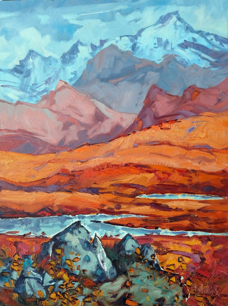 Dominik J. Modlinski artwork 'Alaska Range' at White Rock Gallery